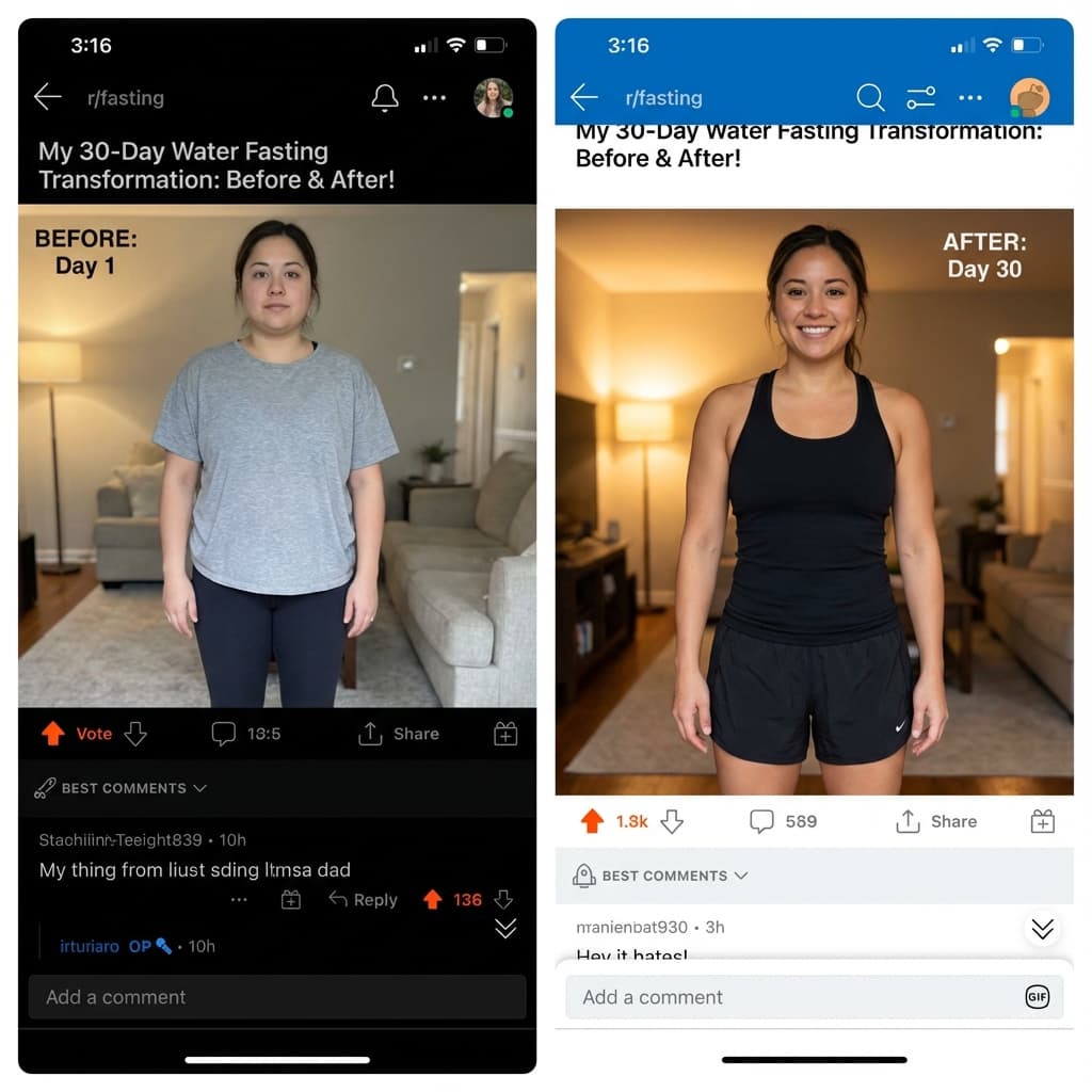 30-day water fast complete. Down 25 lbs and feeling amazing!